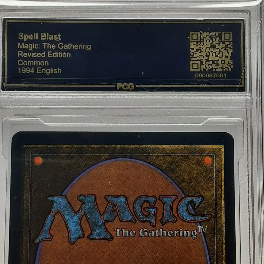 MTG - Revised - Spell Blast - Graded - PCG 9.5 - Vintage